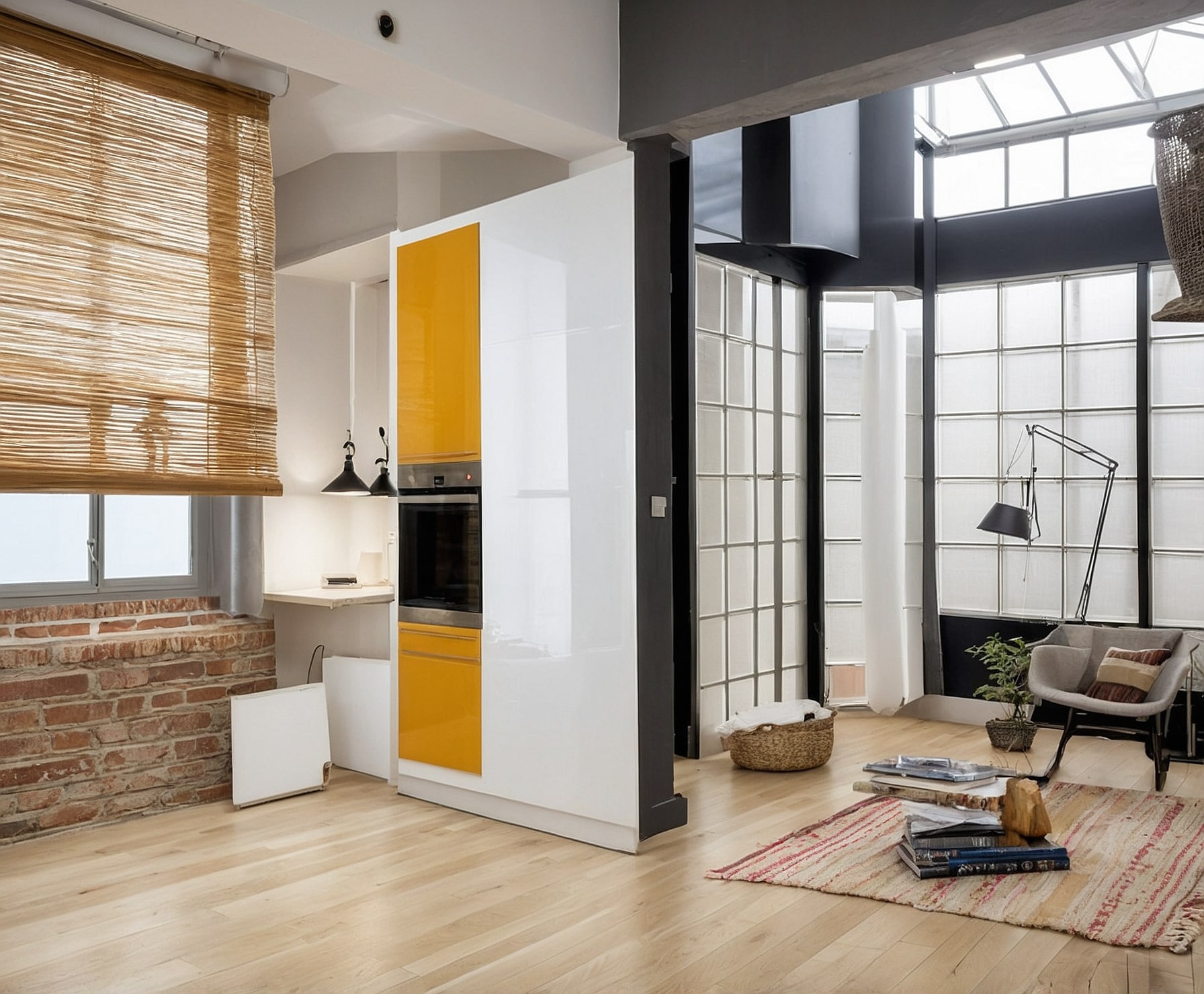 Reforma de loft moderno y funcional en Madrid